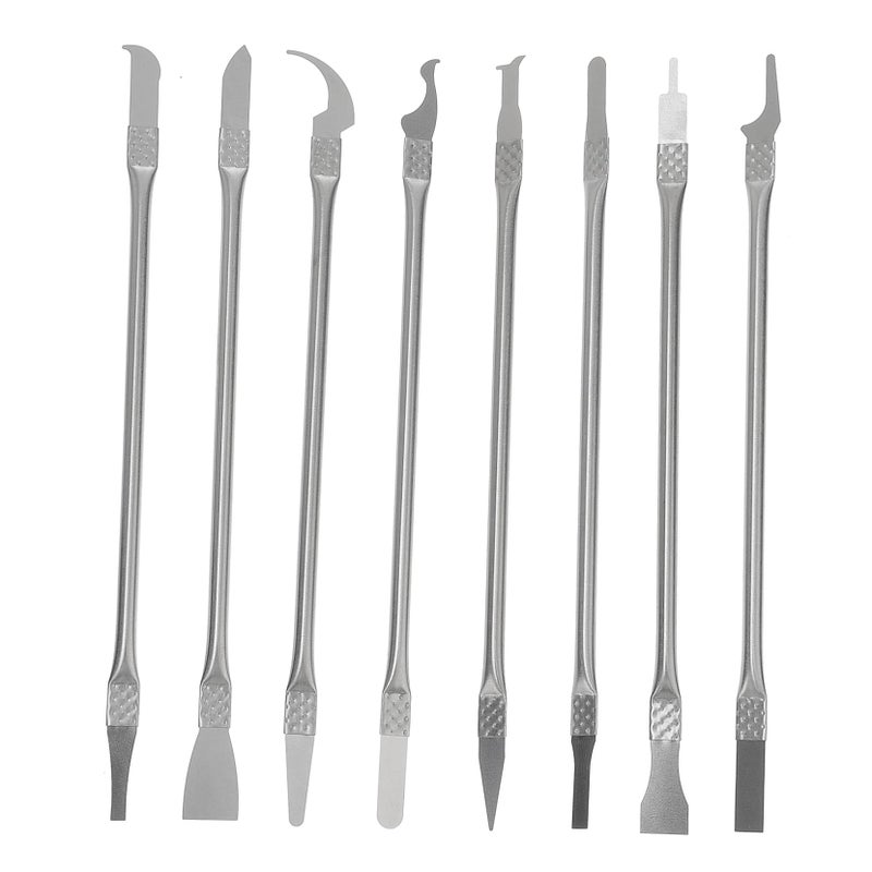 8Pcs Multi Purpose Phone Sticker Remover Ergonomic Razor Scraper Tool - Image 2