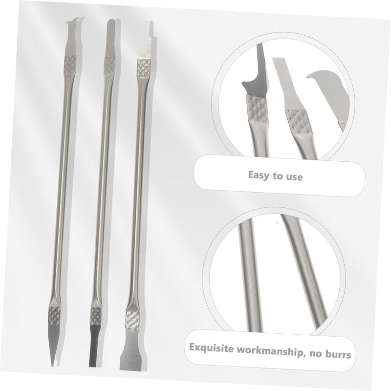 8Pcs Multi Purpose Phone Sticker Remover Ergonomic Razor Scraper Tool - Image 5