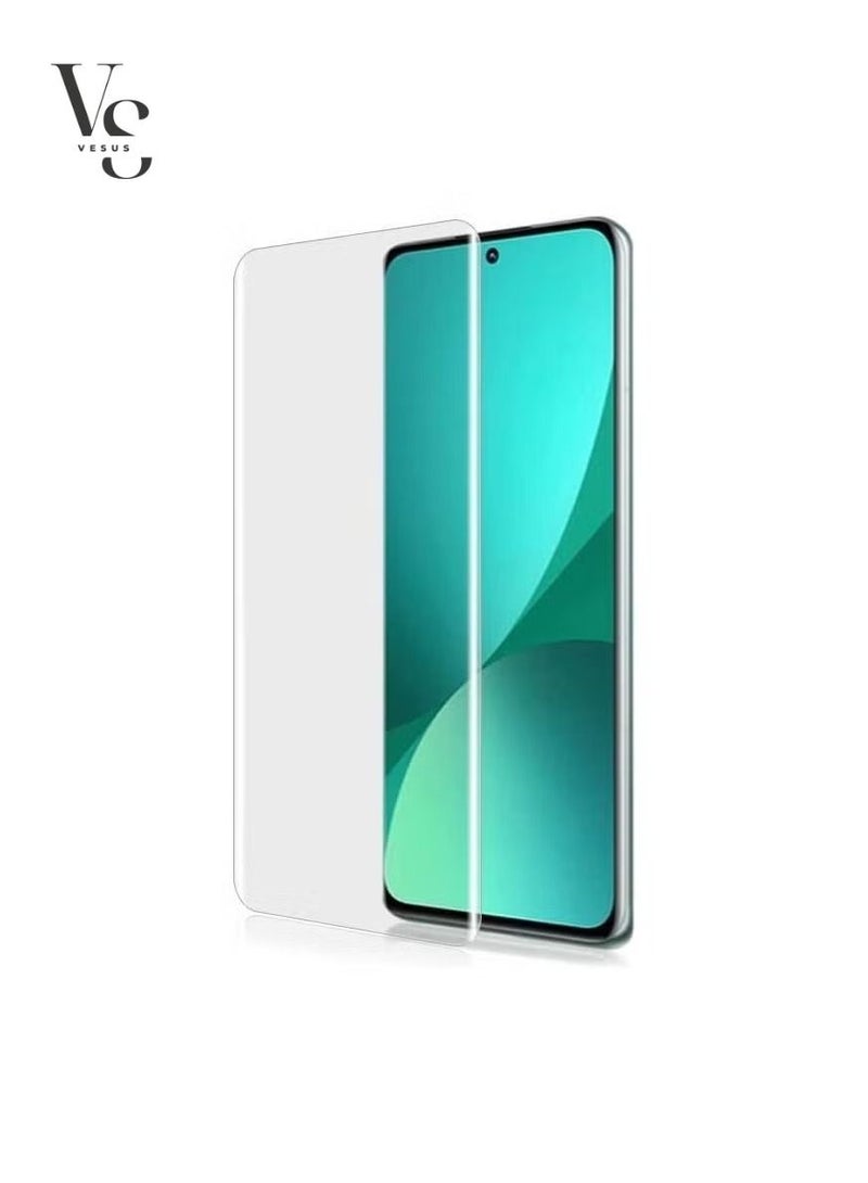 فيسوس واقي شاشة شاومي 12 برو ، حل حصري من الزجاج المقوى بالأشعة فوق البنفسجية لبصمة الإصبع بالموجات فوق الصوتية ومستشعر بصمات الأصابع اللاصق بالكامل متوافق مع مجموعة سهلة التركيب لهاتف شاومي 12 برو