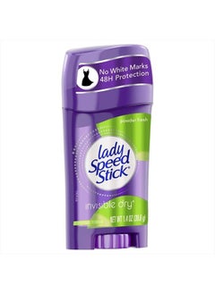Lady Speed Stick Invisible Dry Antiperspirant & Deodorant, Powder Fresh, 1.4 Ounce (Pack of 4)  - Image 4