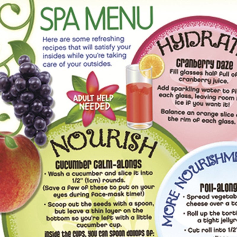 SMARTLAB Toys All-Natural Spa Day - Make Fizzy Bath Bombs, Creamy Face Masks & More with 48 Pieces - Image 4