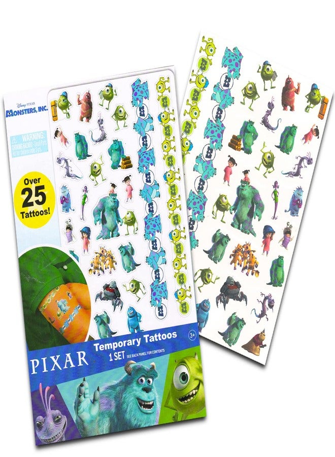 Disney Pixar مجموعة هدايا عيد ميلاد ديزني مونسترز إنك - حزمة مع 24 مجموعة ألعاب مونسترز إنك | كتب تلوين صغيرة لحقائب الهدايا (لوازم حفلات جامعة بيكسار مونسترز)  - Image 4