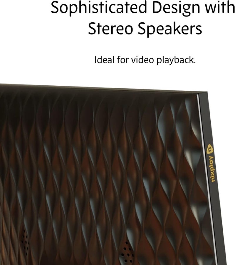 Nixplay 10.1 inch Smart Digital Photo Frame with WiFi (W10F) - Black - Share Photos and Videos Instantly via Email or App - Image 5