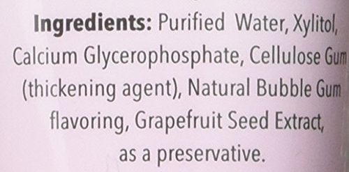 Spry Natural Xylitol Toothpaste for Baby, Toddler and Kids Age 3 Months and Up - Fluoride Free Tooth Gel, Tasty, Support Development of Emerging Teeth, Bubble Gum 2 Fl Oz (Pack of 3) - Image 3