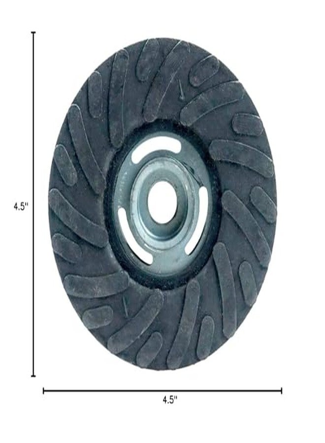 Weiler 59611 Tiger 5/8"-11 Thread Size, 4-1/2" Back-Up Pad For Resin Fiber And AL-tra Cut Disc, Made in the USA - Image 4