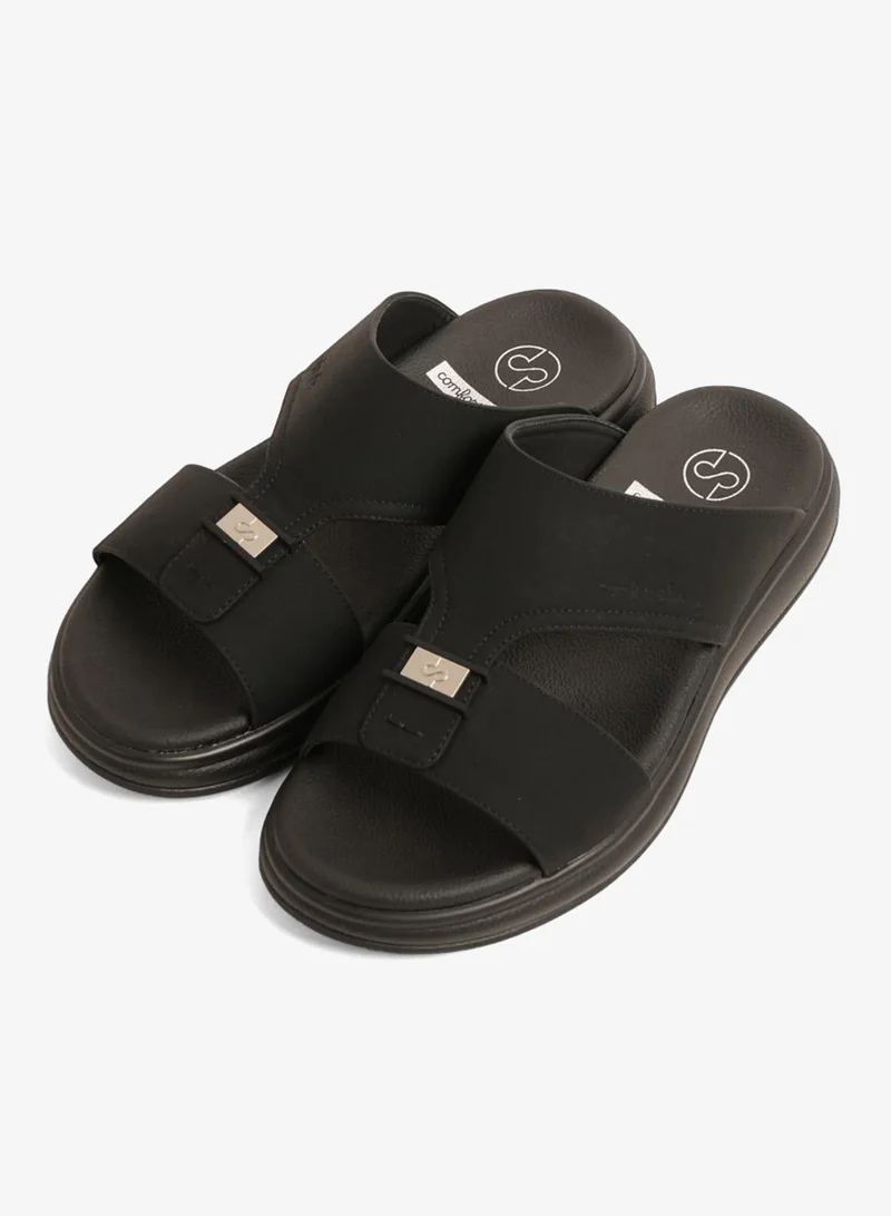 Comfort Plus  COMFORT PLUS MEN'S SUPER SLEEK SANDALS BLACK for Men | Best Price UAE