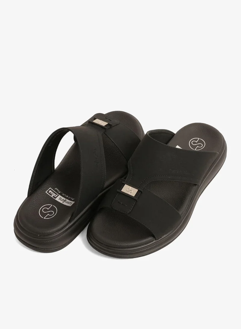 Comfort Plus  COMFORT PLUS MEN'S SUPER SLEEK SANDALS BLACK for Men | Best Price UAE