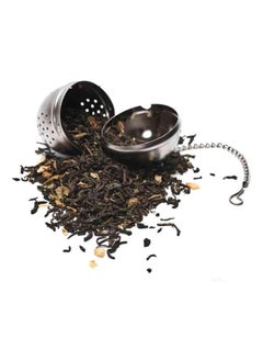 Metaltex Metaltex Stainless Steel Tea Infuser Ball – 40x54mm with Chain & Hook  - Image 3