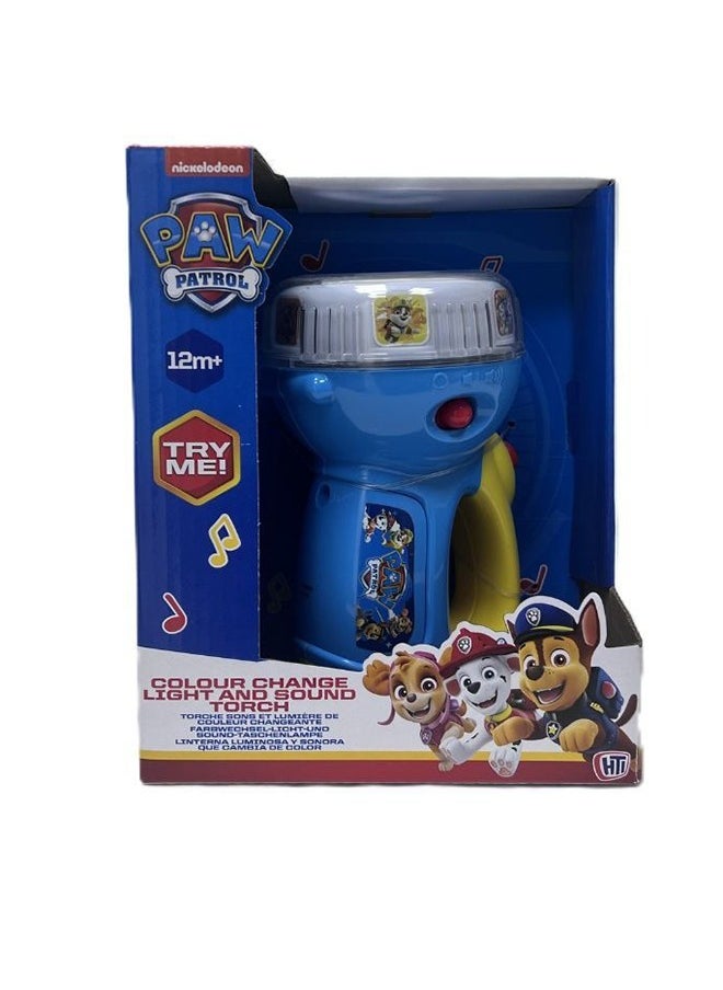 vtech Paw Patrol Colour Change Light And Sound Torch | Fun And Interactive Toy Designed For Young Paw Patrol | Light To Change Colors | Suitable Ages 12 Months +  - Image 4