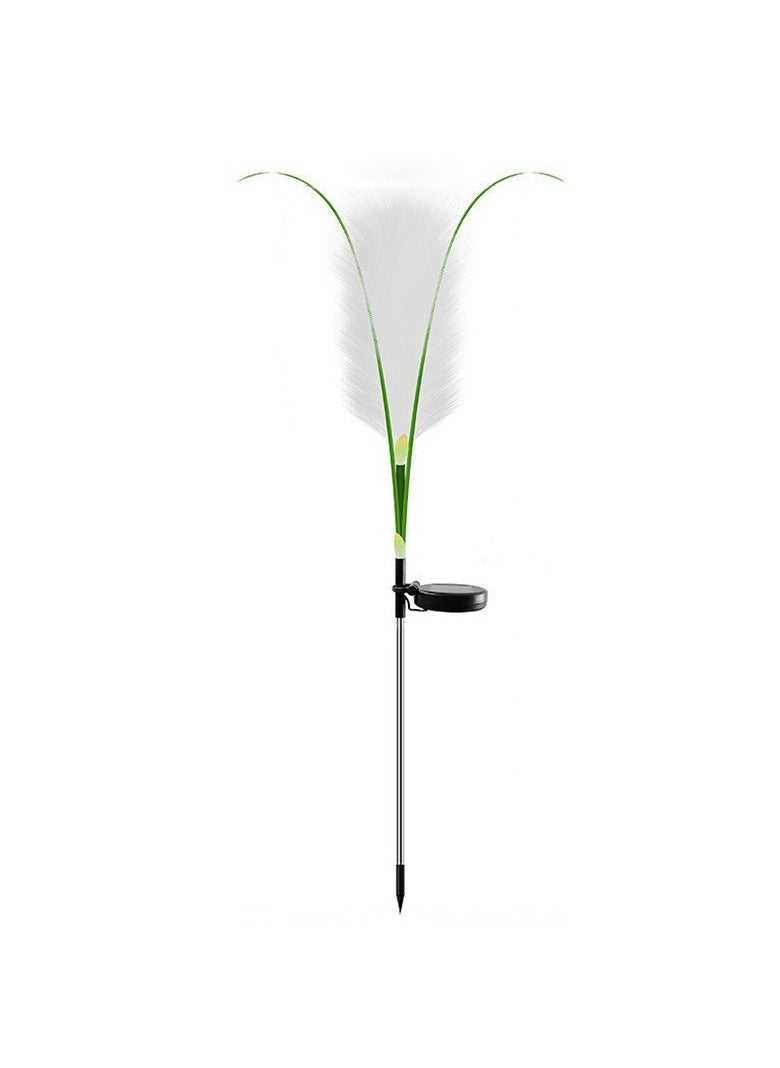NANAO 2 Packs Solar Garden Lights Artificial Reed Solar Outdoor Lights for Garden Yard Patio Pathway Decoration  - Image 1