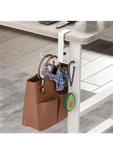 Portable Handbag Holder Hook for Tables, Folding Purse Hanger for Desks