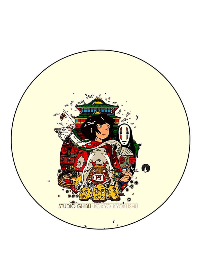 RKN Spirited Away Printed Mouse Pad  Multicolour