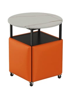 5 in 1 Smart Retractable Coffee Table For Living Room Space Saving Combination Disassemble And Fold Away