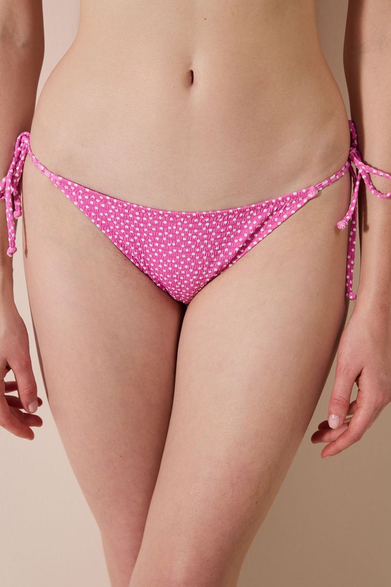 PENTI Elie Textured Bikini Bottom - Image 1