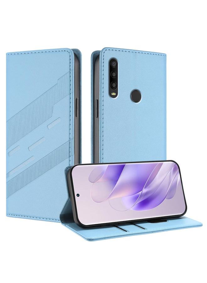 erorex Case For TCL L10 Pro Embossed Multi-functional Wallet Retro Leather Phone Case - Image 1