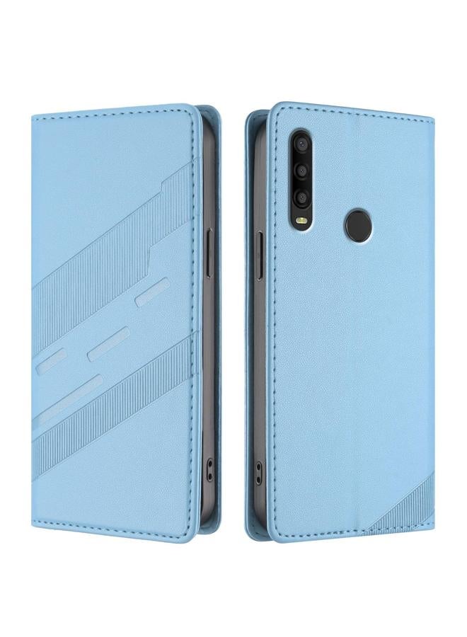 erorex Case For TCL L10 Pro Embossed Multi-functional Wallet Retro Leather Phone Case - Image 2