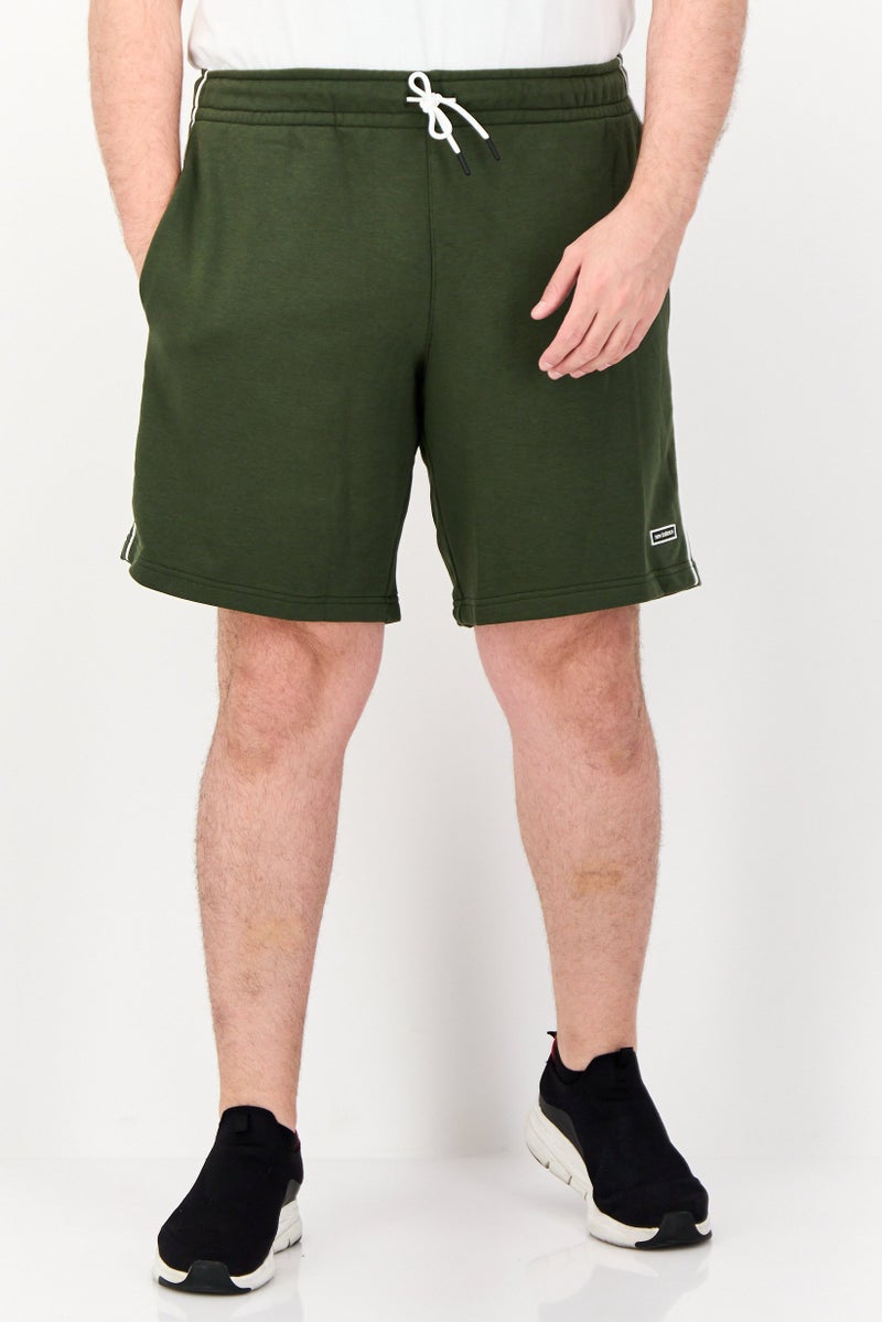 New Balance Men Sportswear Fit Outdoor Shorts, Olive  - Image 1