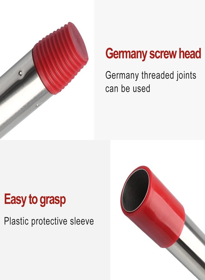 GRAREND 4-Section Spin Mop Replacement Handle, Mop Handle Compatible with Ocedar Spin Mop, 2.5-to-5 Foot Easy Cleaning Floor Mop Stick for Floor Cleaning (Germany Screw) - Image 5