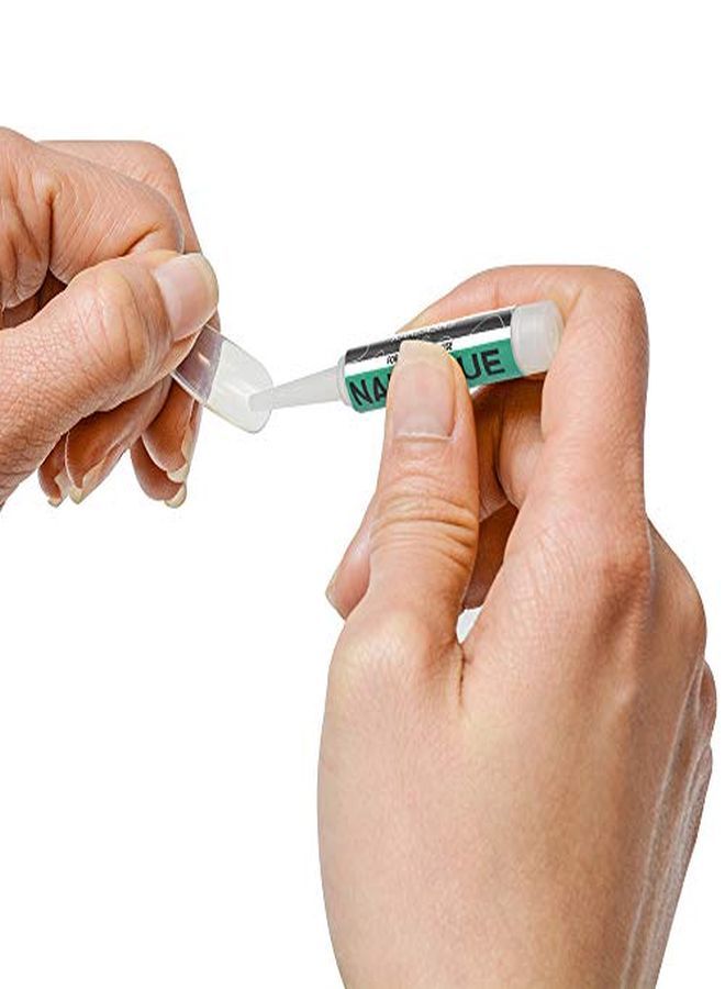 Karlash Nail Tip Glue Adhesive Bond For Acrylic Nails Tips & Fake Nail Art - 0.07 Oz For Each Glue (5 Pcs) - Image 3