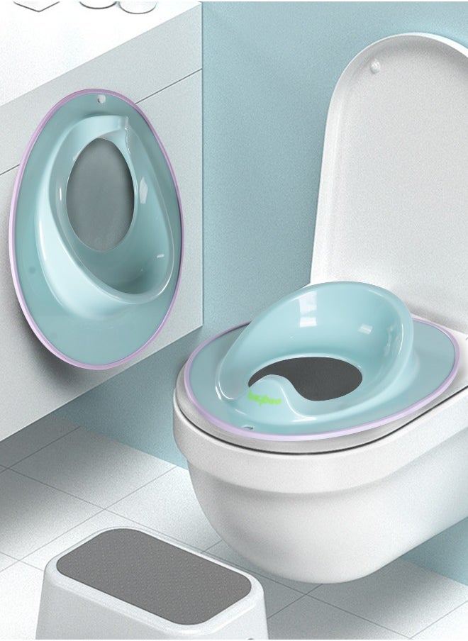 BAYBEE - Baybee TinyTrek Potty Seat for Kids Toilet Seat | Baby Potty Training Seat Chair, Fits Round & Oval Toilets, Non-Slip with Splash Guard Seat for 1-8 Years Kids Boys Girls - Image 1