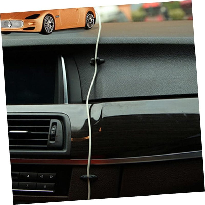 TEHAUX 24 قطعة مقاس 2 مشبك أسلاك لتنظيم الكابلات للسيارة والمكتب والجدار - Image 5