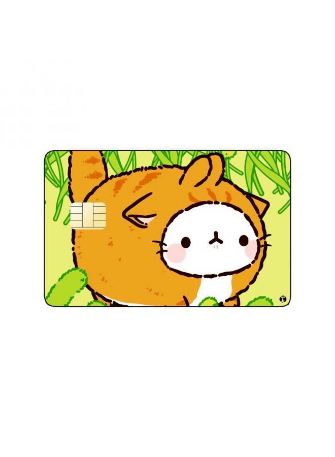 RKN PRINTED BANK CARD STICKER Molang Anime Characters - Image 1