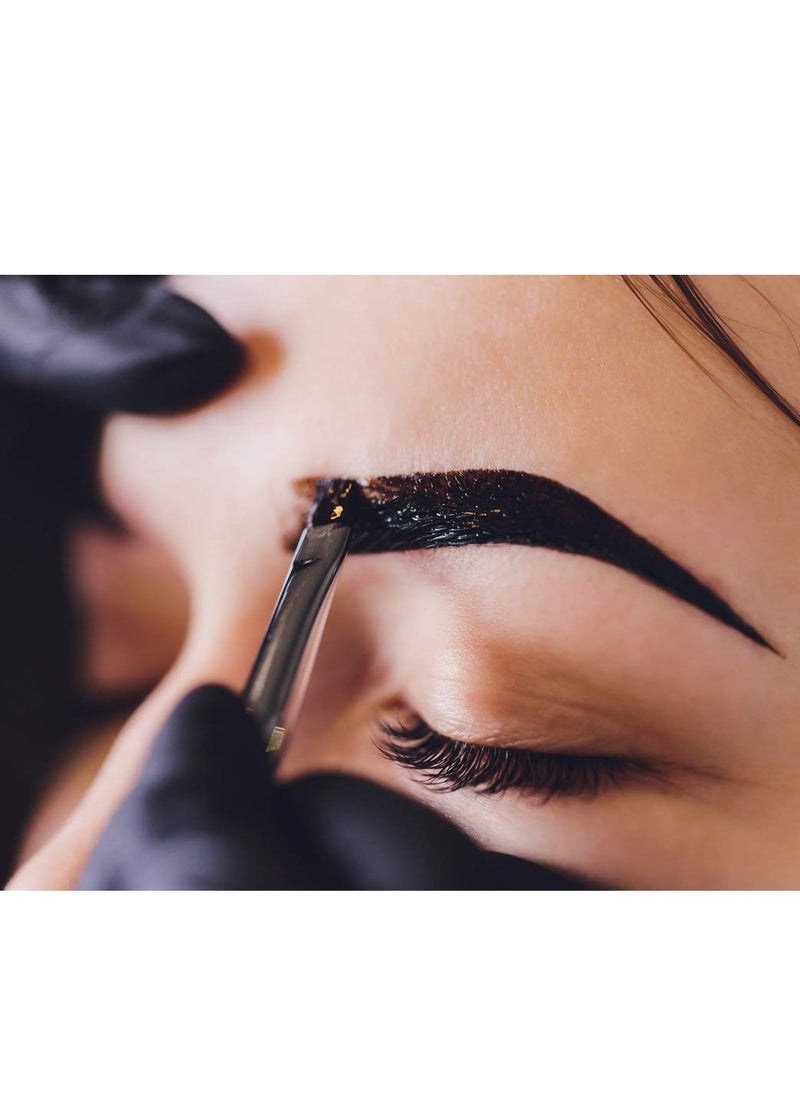 Eyebrow Tint Brush for Eyebrow Henna Brow Tint - Spoolie Eyebrow Brush for Brow Henna - Lash Tint Brush Comb for Eyelash Tint - Angled Eyebrow Brush by Existing Beauty
