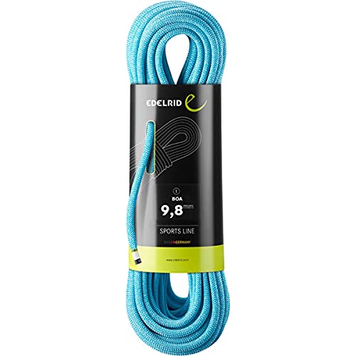 EDELRID Boa 9.8mm Dynamic Climbing Rope - Blue 70m - Image 5