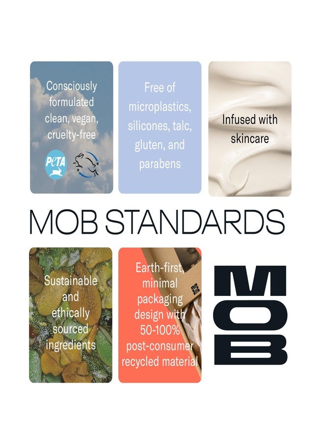 MOB Beauty Soft Matte Lipstick M94 - Mocha Rose | Weightless, One-Swipe Color Infused with Skincare | Vegan, Silicone-Free, Cruelty-Free Formula in a Biodegradable Capsule - Image 5