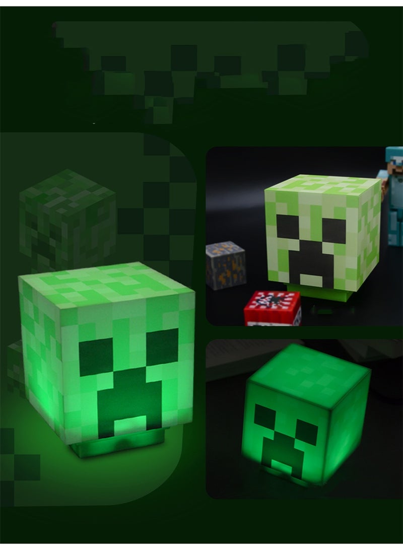 Minecraft Creeper Light Handheld Night Light & Fun Minecraft Toy for Kids, Minecraft Room Decor - Image 2