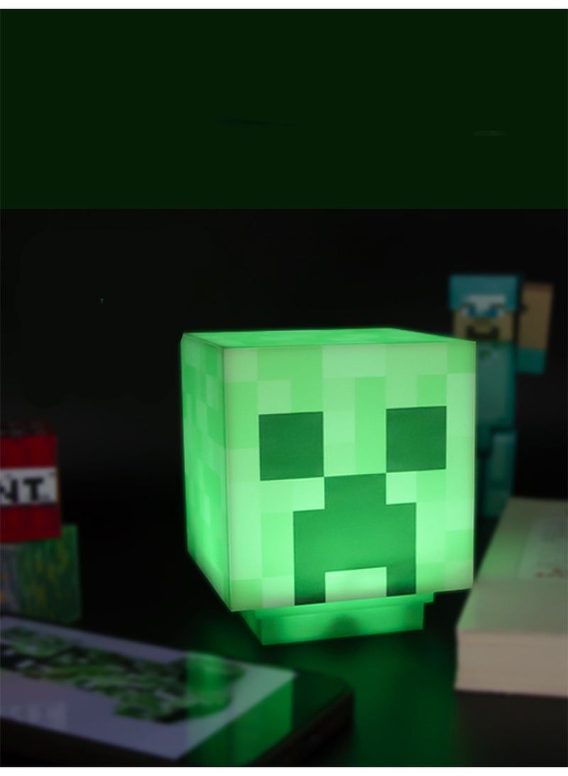 Minecraft Creeper Light Handheld Night Light & Fun Minecraft Toy for Kids, Minecraft Room Decor - Image 3