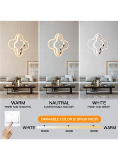 Bedroom LED Chandelier, Modern Electro-gilding Gold Chandelier Light for Dining Room Table, Kitchen Table Island, Bedroom, Acrylic Adjustable Color Temperature Chandelier Lamp - pzsku/Z9100EEA18E3EF74A08CAZ/45/_/1702741837/465e7805-df2e-47f0-bc5a-56683992f85b