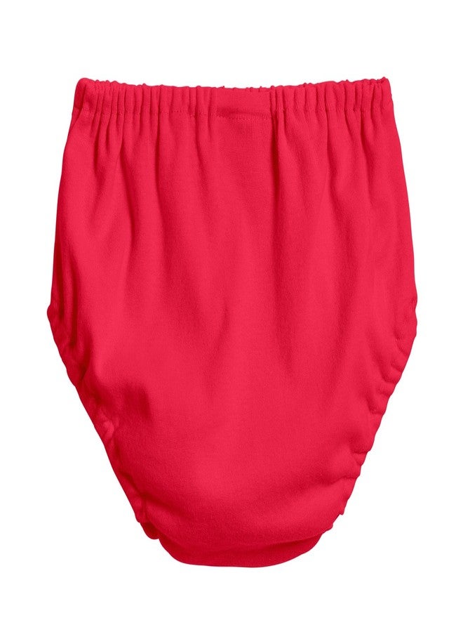 City Threads Made in USA Baby Girls and Baby Boys Unisex Organic Diaper Covers Bloomers Soft Cotton, Oatmeal, 12-18m - Image 3