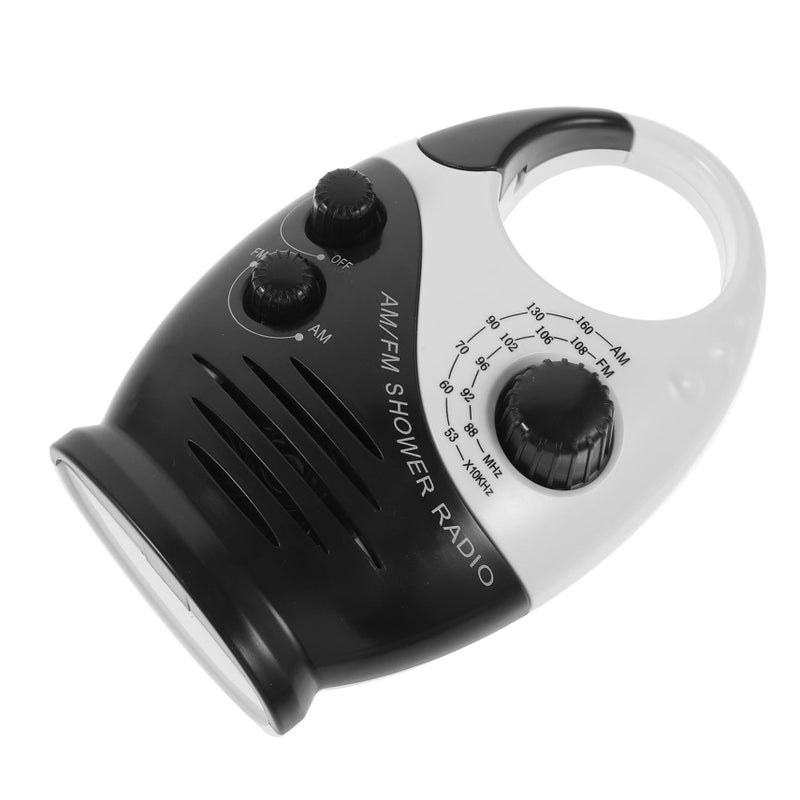 MAGICLULU Portable Waterproof Shower Radio Compact Design Sound Easy To Use Perfect For Bathroom Gift - Image 2