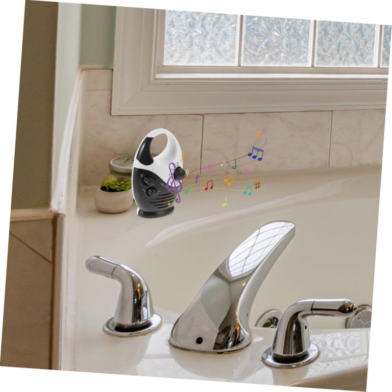MAGICLULU Portable Waterproof Shower Radio Compact Design Sound Easy To Use Perfect For Bathroom Gift - Image 5