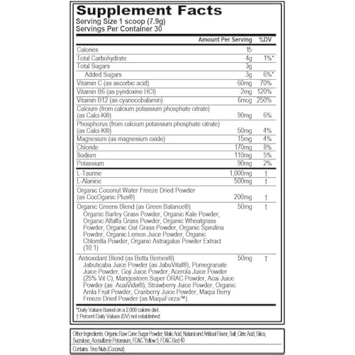 Evlution Nutrition HYDRAMINO Complete Hydration Multiplier, All 6 Electrolytes, Vitamin C & B, Fluid Boosting Aminos, Coconut Water, Endurance, Recovery, Antioxidants, 30 Serve, Orange Mango - Image 2