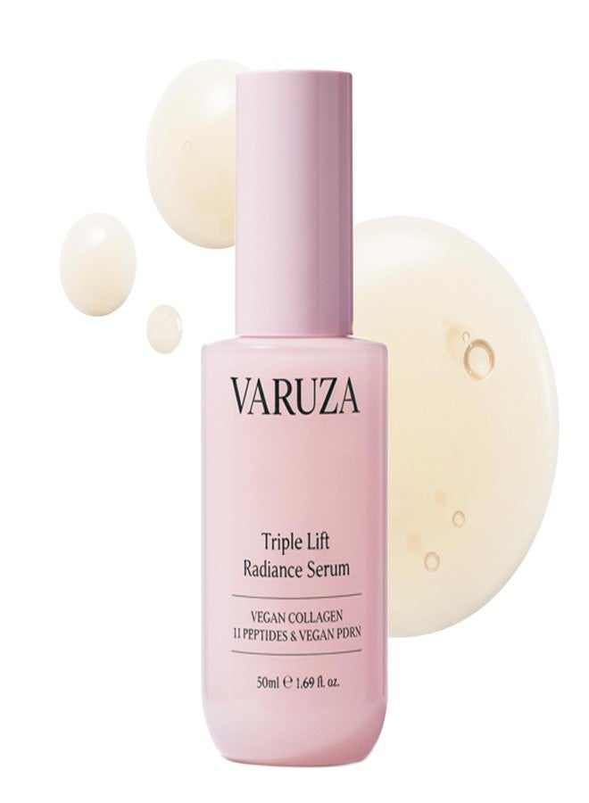 varuza Triple Lift Radiance Serum 50 ml Vegan Collagen 11 Peptides Vegan PDRN 1ea - Image 1