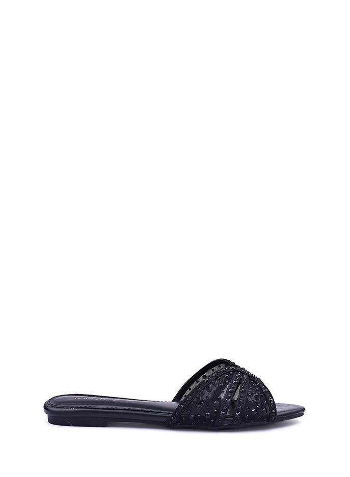 Womens mesh slip-on sandals