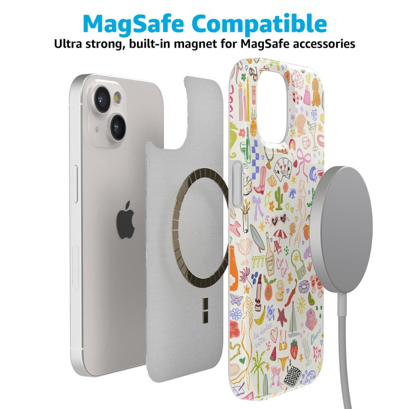 Casely iPhone 15 Case | All The Fun Things | Fun on Weekdays | Compatible with MagSafe | Classic Ultra Slim Design - Image 3