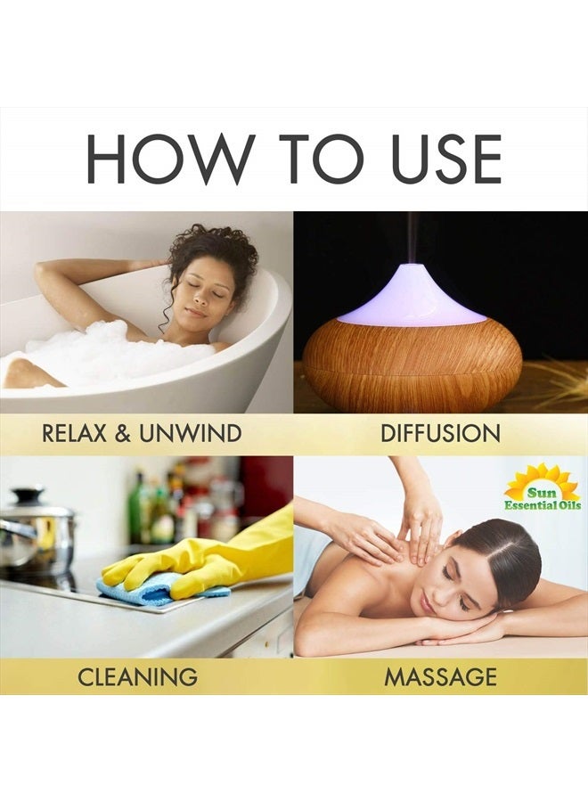 Sun Essential Oils 16oz - Sandalwood Essential Oil - 16 Fluid Ounces - Image 3