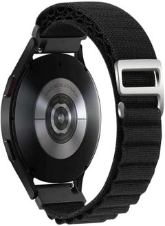 Generic Sport Loop Band Compatible with Samsung Galaxy Watch 5 40mm 44mm/Pro 5 45mm/Watch 4 Classic 42mm 46mm Women Men,20mm Nylon Alpine Loop Strap with G‑Hook Solo Stretch Woven for Galaxy Watch 4 40mm 44mm 