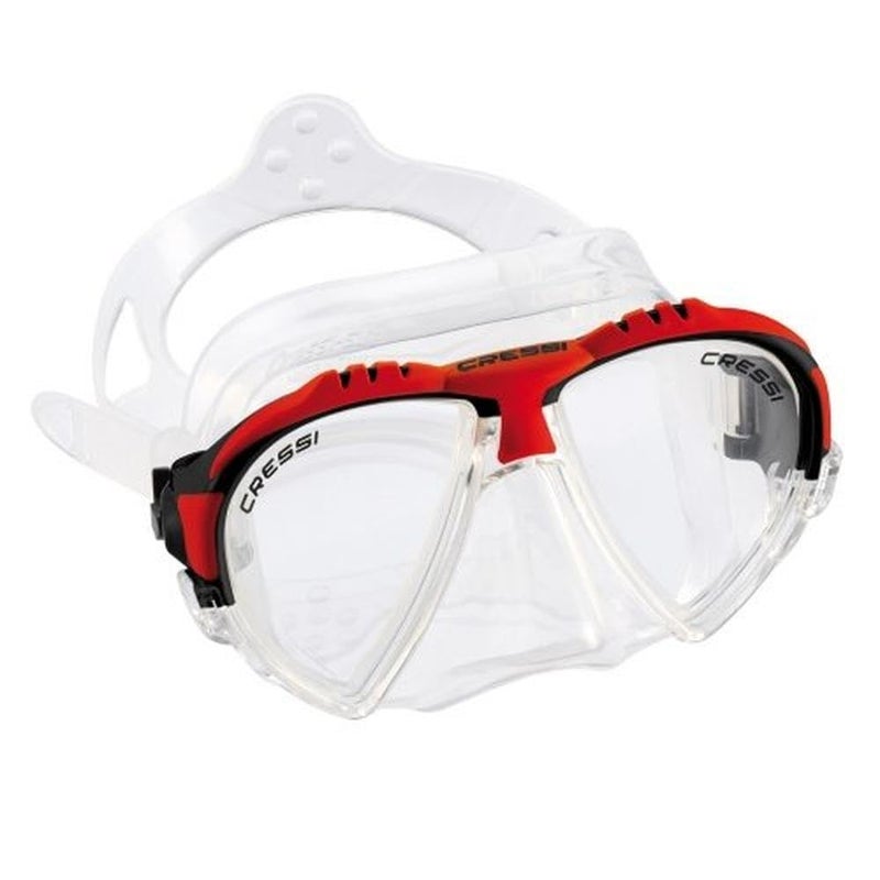 Cressi Matrix 2-Lens Masks, Clear/Blue - Image 5