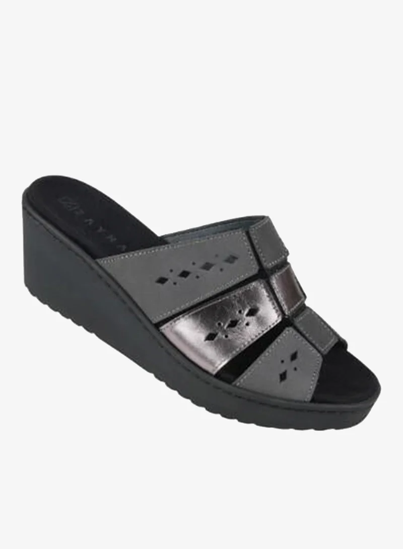 زينة 221-379 Zayna Ladies Wedge Sandals Milan 21509PT Anthrazit