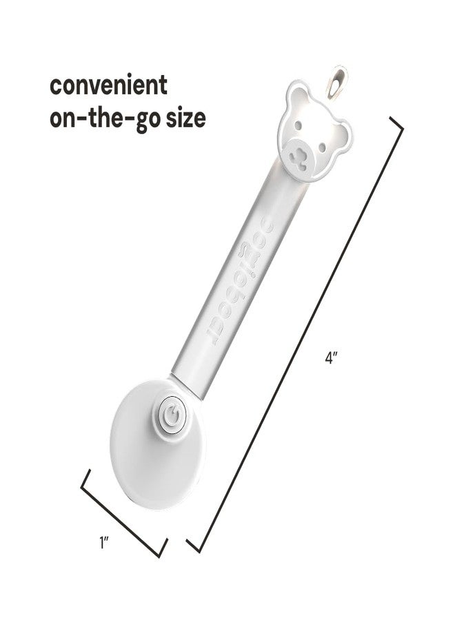 oogiebear Brite - Baby Nose Cleaner and Ear Wax Removal Tool. Baby Gadget with Nighttime LED Light. Safe Snot Booger Picker for Newborns, Infants & Toddlers - Image 4