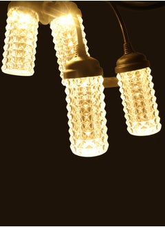 Yuwell Ramadan Lights 10 Led Light Fairy String Lights Warm White Outdoor Courtyard Light For Garden Party Decor Light 5 Meter Outdoor String Lights Ramadan Decoration Lights  - Image 1