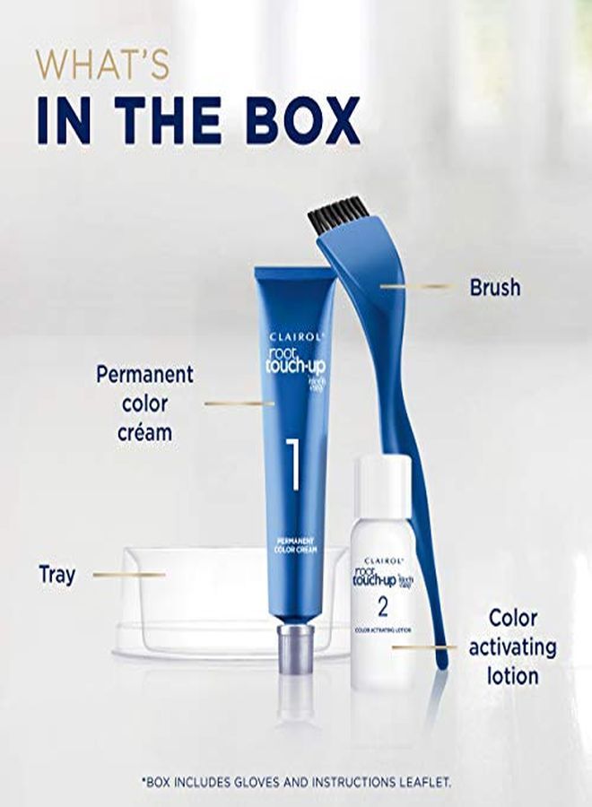 CLAIROL Root Touch-Up By Nice'N Easy Permanent Hair Dye, 7 Dark Blonde Hair Color, 2 Count  - Image 4