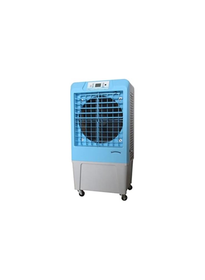 HYXC 2 IN 1 Windowless Air Conditioner, 3 Speed Cooling Fan, 33L, Large Water Tank & Scroll Casters, Portable Evaporative Air Cooler for Room Garage Commercial(LCS-1A) - Image 1
