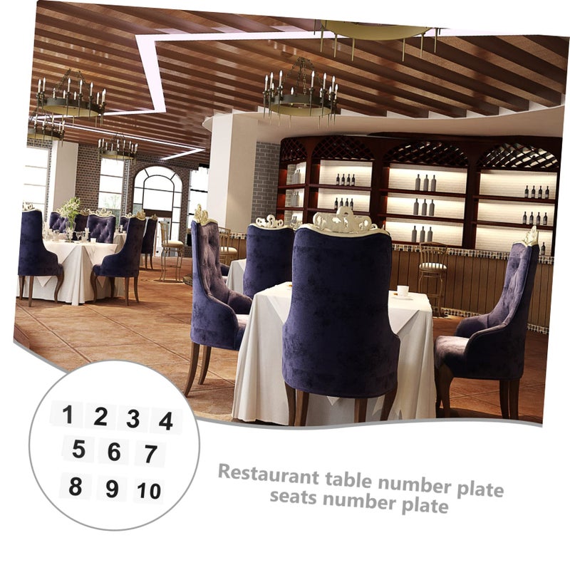 Double Sided Reserved Table Signs 10Pcs For Wedding Party Events - Image 2