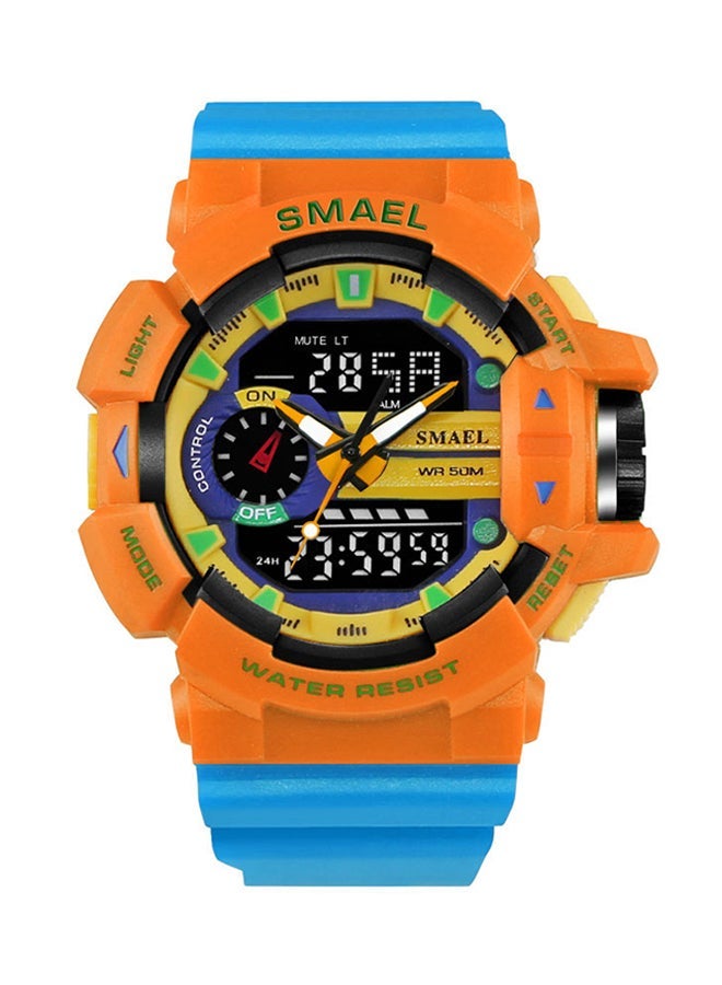 نيبمينينت Water Resistant Rubber Analog+Digital Watch Ws1436