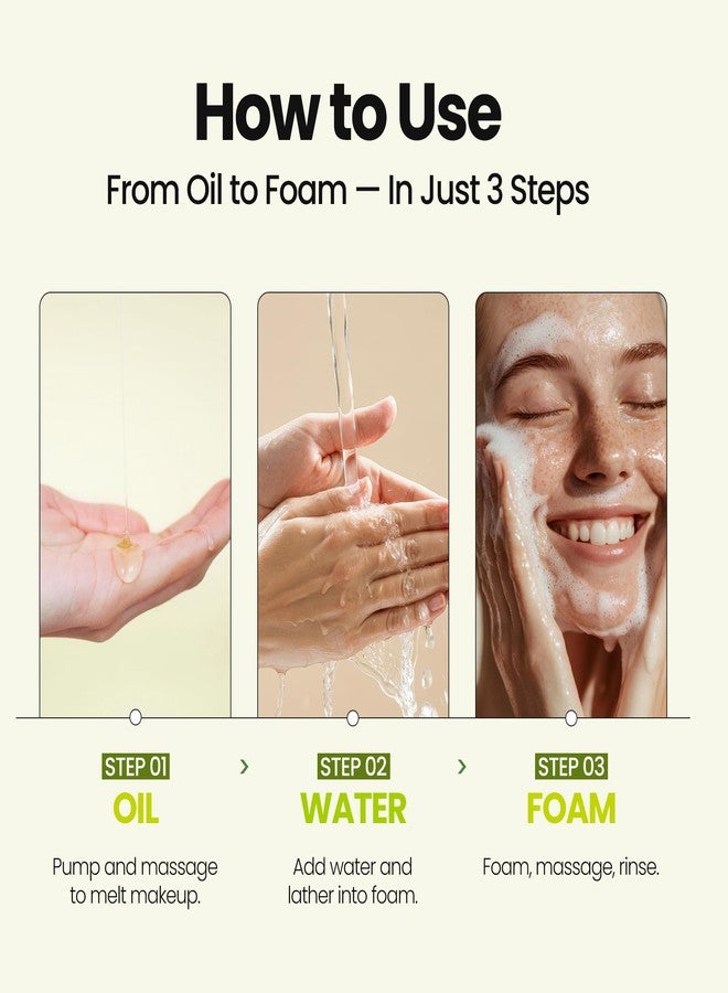 maxclinic [K-Beauty] Hyaluron Vita Oil to Foam - All-in-One Korean Face Wash Oil-Based Foaming Facial Cleanser - Deeply Hydrating Makeup & Blackhead Remover Cleansing Oil for Dry Skin Types 3.88 fl oz - Image 3